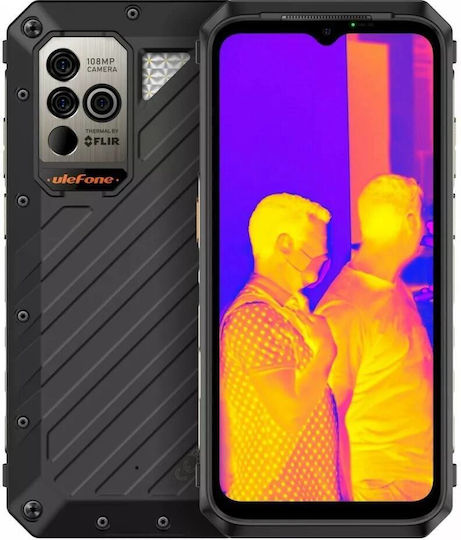 Power Armor 19T Dual-SIM (12GB/256GB) Widerstandsfähig Smartphone Schwarz