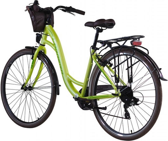 Carrera 28" Μπλε Ποδήλατο Πόλης με Ταχύτητες