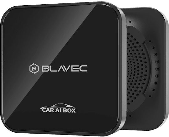 Blavec Bcp-01 Wireless Carplay Android Auto Ai Box Usb A Type-c Cables Cpaabcp01-bwb Ασύρματος Αντάπτορας Αυτοκινήτου Black