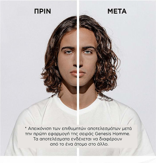 Kérastase Genesis Homme Bain De Masse Épaississant Σαμπουάν κατά της Τριχόπτωσης για Λεπτά Μαλλιά 250ml