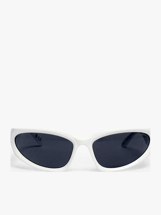 Superdry Women's Sunglasses with White Frame and Black Lenses W9710057A-K5I
