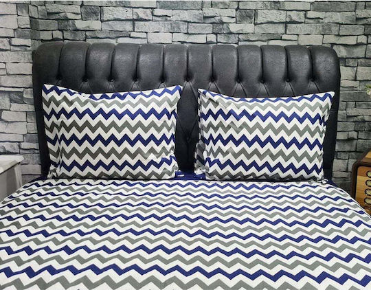 SteweHome Double Set 200x220cm Dark Blue