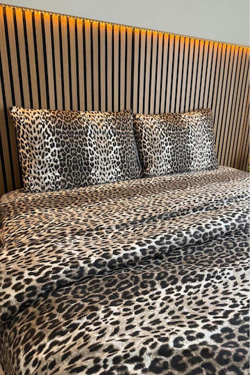 SteweHome Σετ Διπλή 200x220cm Καφέ