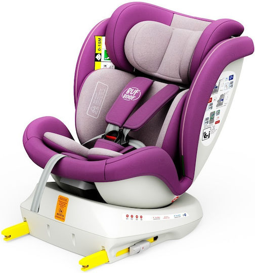 Buf Boof Twt Plus Deluxe Baby Car Seat i-Size with Isofix Purple 0-36 kg