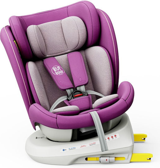 Buf Boof Twt Plus Deluxe Baby Car Seat i-Size with Isofix Purple 0-36 kg