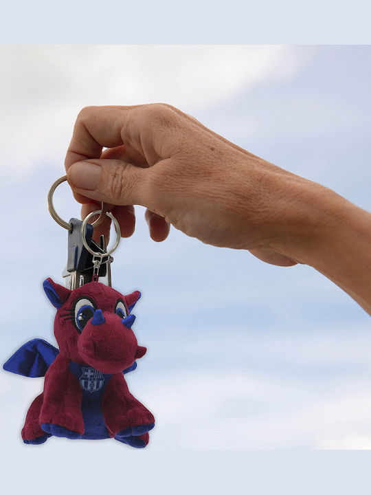 Cyp Brands Fc Barcelona Drache Plüsch Schlüsselanhänger