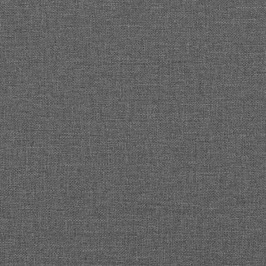 Pat King Size Tapițat cu Material Maro cu Spațiu de Stocare Plăci și Saltea 193x203cm