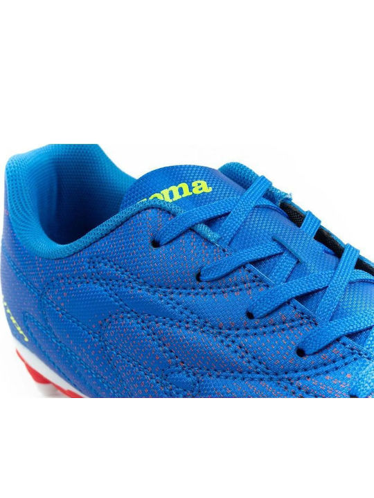 Evolution Jr FG Kids Soccer Cleats & Shoes Molded Outsole Blue