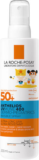 La Roche Posay Anthelios Dermo-Pediatrics SPF50+ Αδιάβροχο Παιδικό Αντηλιακό Spray 200ml