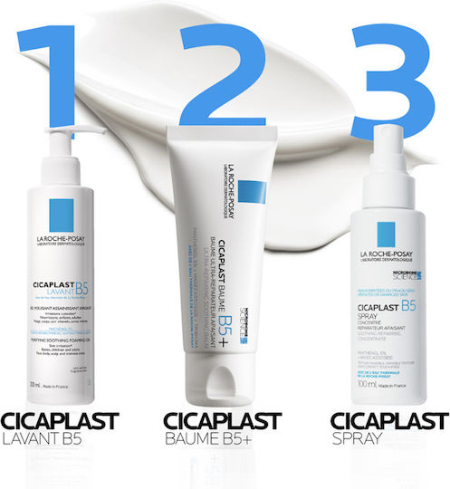 La Roche Posay Cicaplast Baume B5+ Restoring Balm for Face & Lips Day with Centella Asiatica 100ml