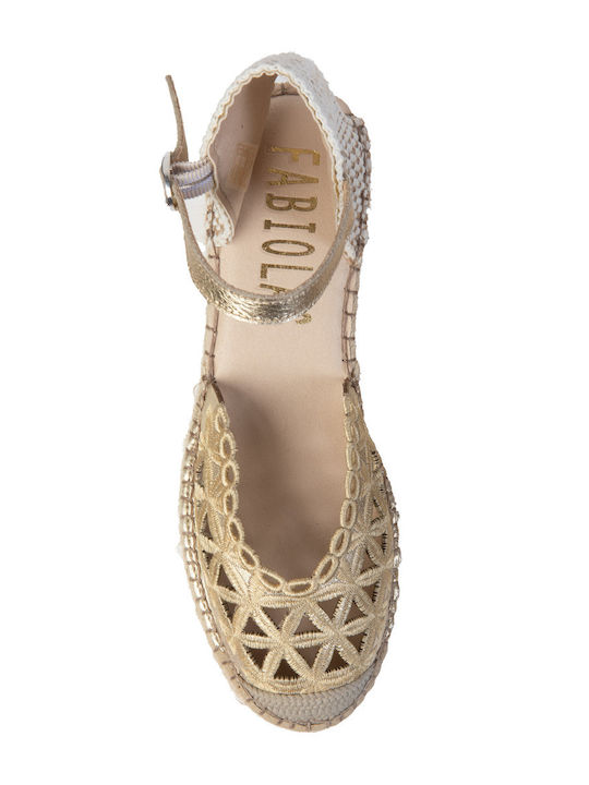 Women's Summer Platforms Gold