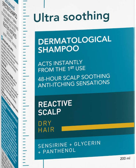 Vichy Dercos Ultra Soothing Шампоан за Чувствителен Скалп за Боядисана Коса 200ml