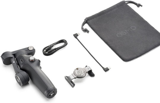 DJI Osmo Mobile 8 Standard Combo Mobile Gimbal with 3-Axis Stabilizer and 10 Hours Operation Black