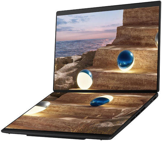 Asus ZenBook Duo UX8407AA-SN231X 14" OLED Ecran Tactil 144Hz (Ultra X9-388H/32GB/1TB SSD/W11 Pro) Gri Moher (Tastatură International English)