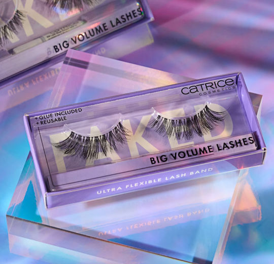 Catrice Cosmetics False Eyelashes Big Volume Black with Glue