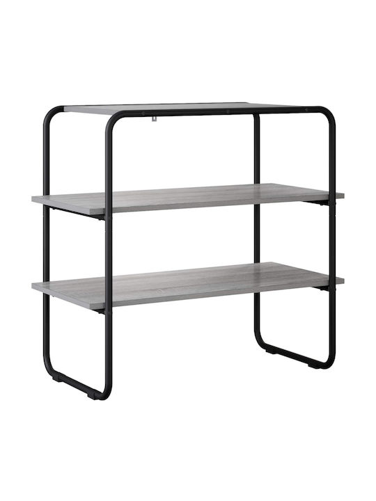 Konsolentisch aus Holz & Metall Grau M100xB41xH75cm