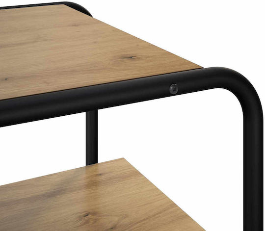 vidaXL Konsolentisch Aus Eiche Holz M100xB41xH75cm vidaXL Konsolentisch Aus Eiche Holz M100xB41xH75cm