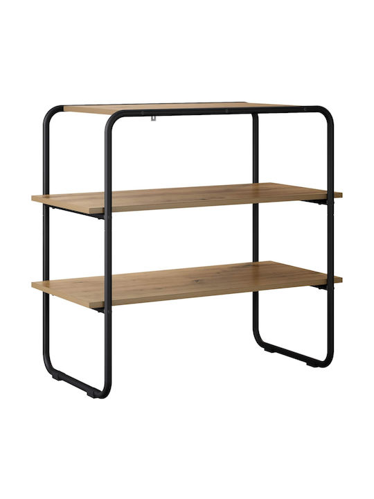 vidaXL Konsolentisch Aus Eiche Holz M100xB41xH75cm