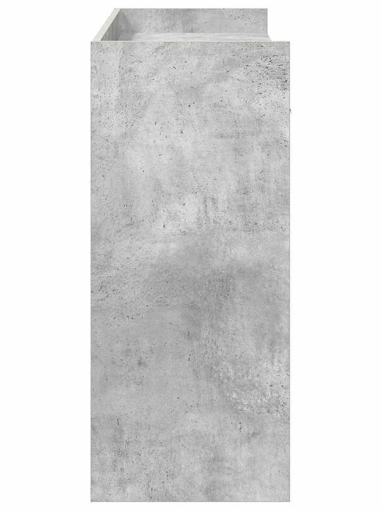 Wooden Console Gray L90xW35xH80cm