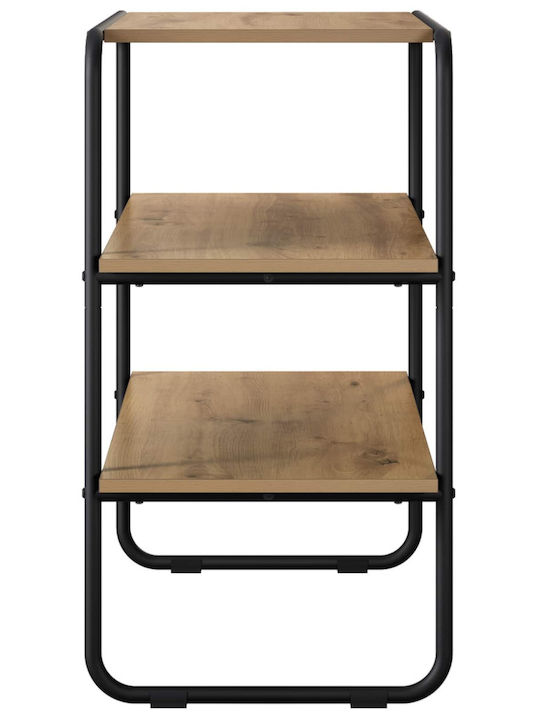 vidaXL Konsolentisch Aus Eiche Holz M100xB41xH75cm