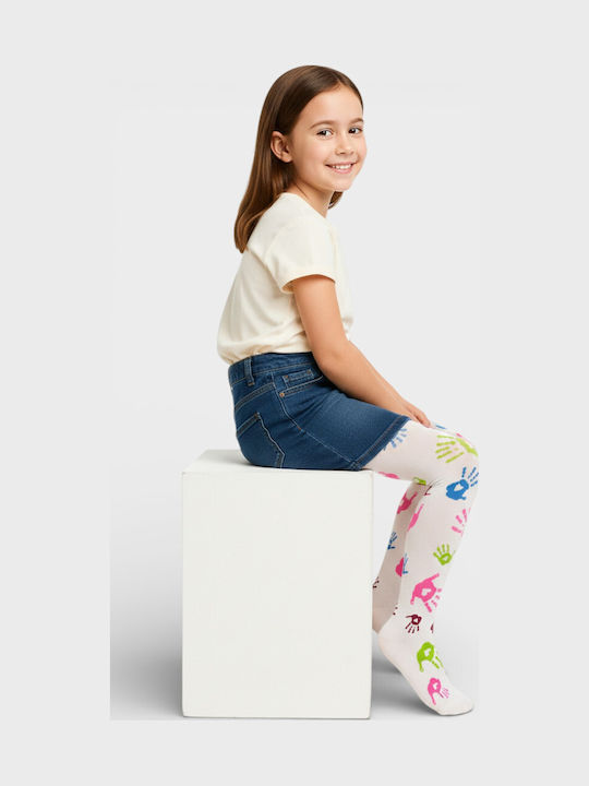 Daymod Kinderstrumpfhosen Weiß
