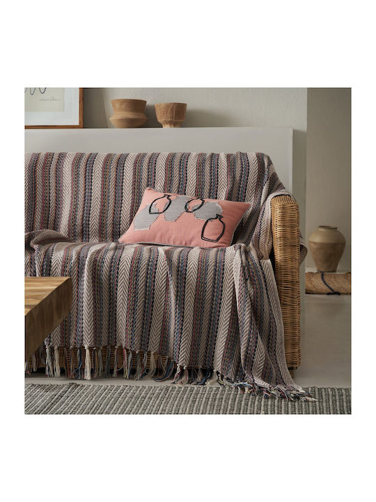 Gofis Home Decken & Couchdecken Sesselüberwurf Strickware 145x180cm Aquata