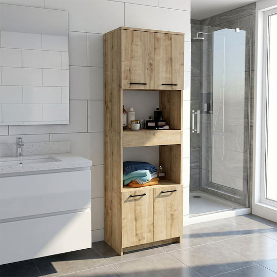 Alvento Στήλη Κουζίνας Sapphire Oak 60x42x180εκ.