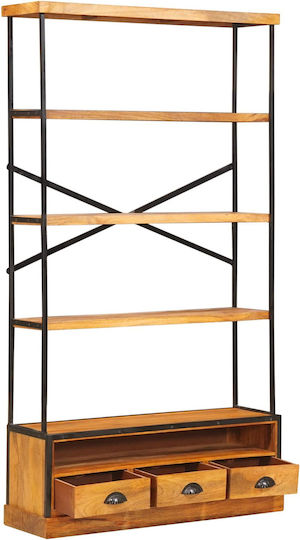 Βιβλιοθήκη Φυσικό 100x30x180εκ.