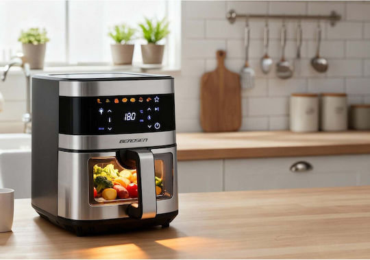 Berdsen Air Fryer 4lt Ασημί BD-656