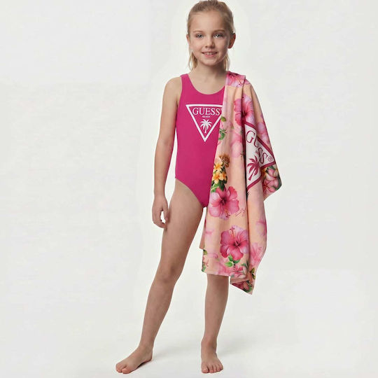 Guess Beach Towel Pink