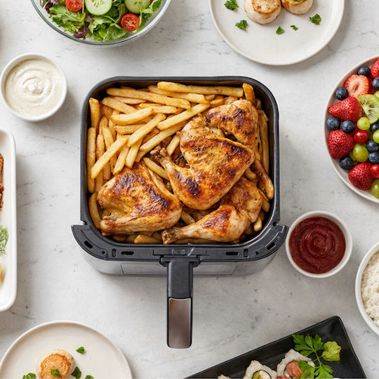 Air Fryer 8lt Μαύρο ZN1RCK3QWS2297