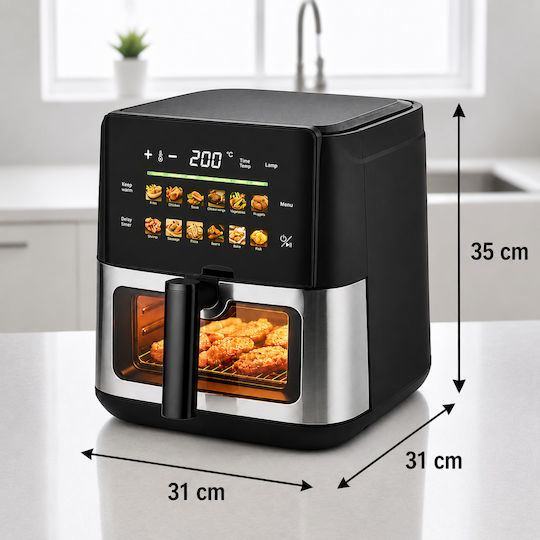 Air Fryer 8lt Μαύρο ZN1RCK3QWS2297