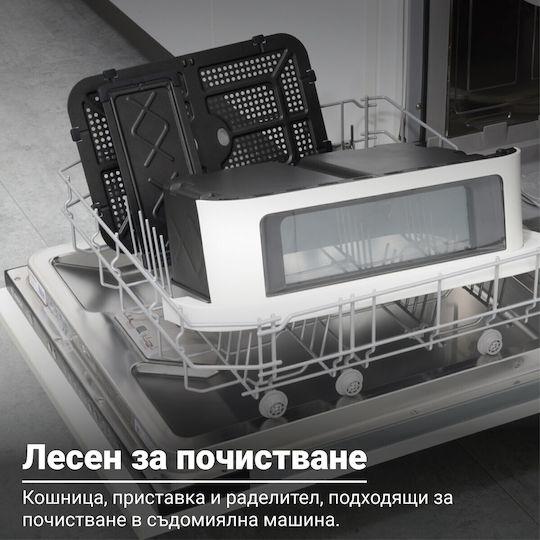 Instant Pot Vortex Versazone Air Fryer με Διπλό Αποσπώμενο Κάδο 12lt Μαύρο