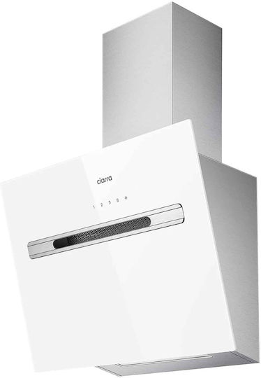 Ciarra Аспиратор Комин Рециклиране 60cm Бял с Wi-Fi