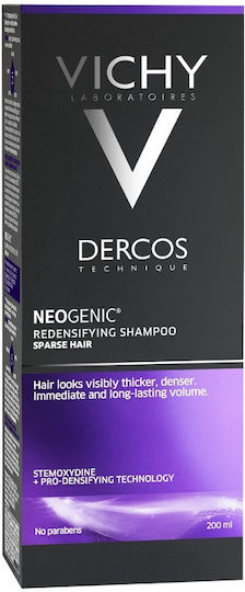Vichy Dercos Neogenic Șampon Împotriva Căderii Părului pentru Păr Fin 200ml