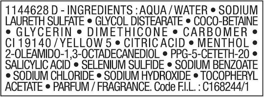 Vichy Dercos Anti Dandruff DS Σαμπουάν Kατά της Πιτυρίδας & της Ξηροδερμίας για Ξηρά Μαλλιά Μαλλιά 390ml