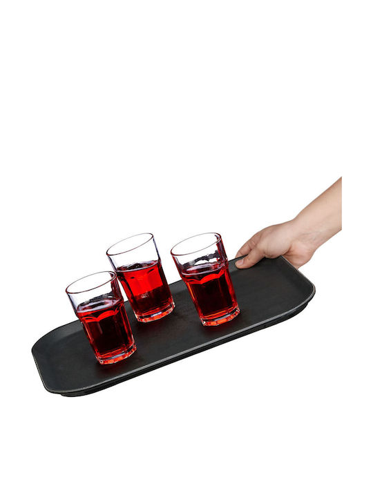 Relaxdays Tavă De Servire Din Plastic 41x30x30cm 6 Bucăți