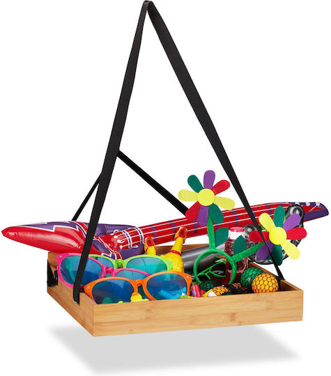 Relaxdays Bamboo Serving Tray 50x40cm