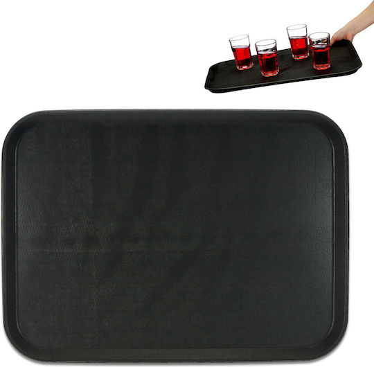 Relaxdays Relaxdays Kunststoff Serviertablett 56x41cm Relaxdays Relaxdays Kunststoff Serviertablett 56x41cm