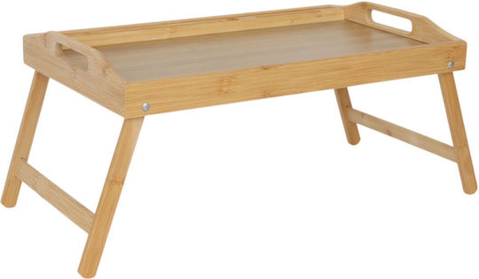 Relaxdays Bamboo Δίσκος Κρεβατιού 24x60x30cm
