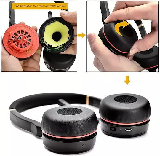Sonictech Ersatzteile Ohrenschützer Jabra Evolve 75 Series Schwarz Paar