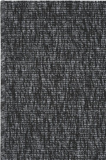SteweHome Ορθογώνιο Χαλάκι Κουζίνας Μαύρο 120x180εκ.