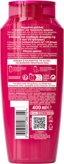 L'Oreal Paris Elvive Color Vive Σαμπουάν Αναδόμησης/Θρέψης & Διατήρησης Χρώματος για Βαμμένα Μαλλιά 400ml