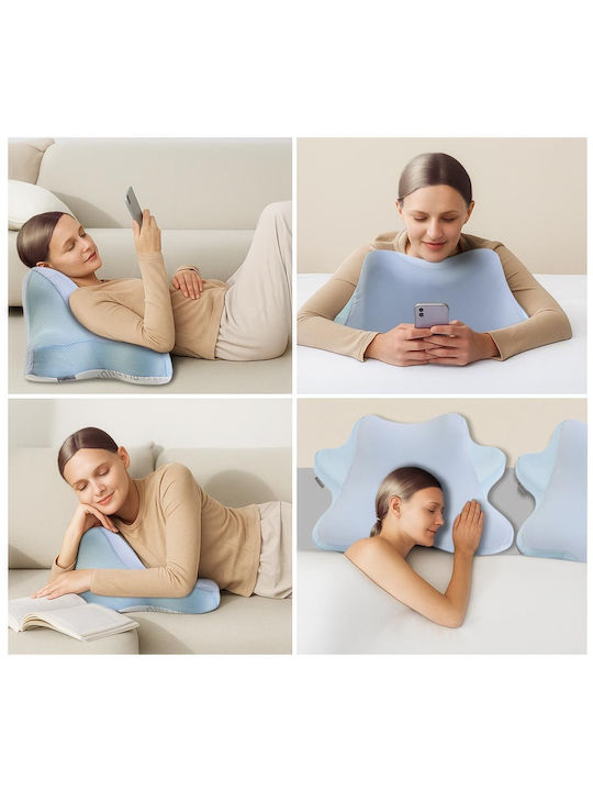 Bed&Bath Ορθοπεδικά Μαξιλάρι Ύπνου Memory Foam 65x45cm