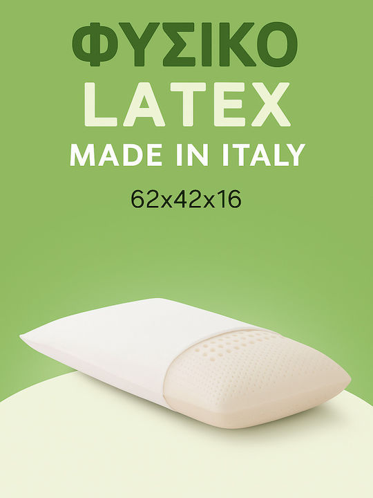Strom Eco Maxi Bed Pillow Latex Anatomic 62x42x16cm