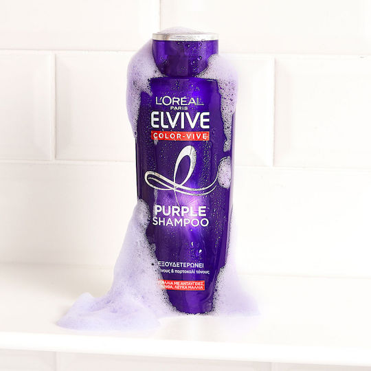 L'Oreal Paris Elvive Color Vive Purple Σαμπουάν Διατήρησης Χρώματος για Βαμμένα Μαλλιά 200ml
