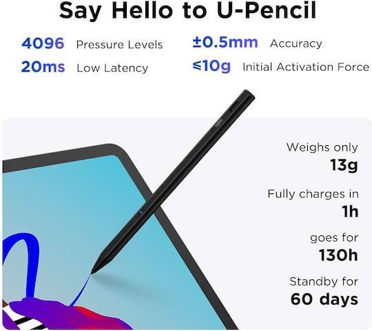 Ugee Trio Pad UT3 14.25" Tablet (8GB/256GB) Γκρι