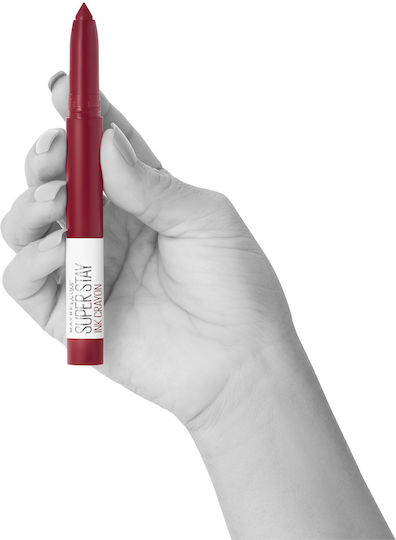 Maybelline Superstay Ink Crayon Long Lasting Pencil Lipstick Matte 50 Own Your Empire 1.5gr