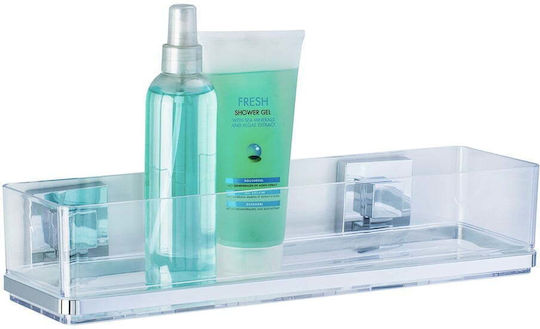 Wenko Montat pe perete Raft Baie Plastic Transparentă Wenko Montat pe perete Raft Baie Plastic Transparentă