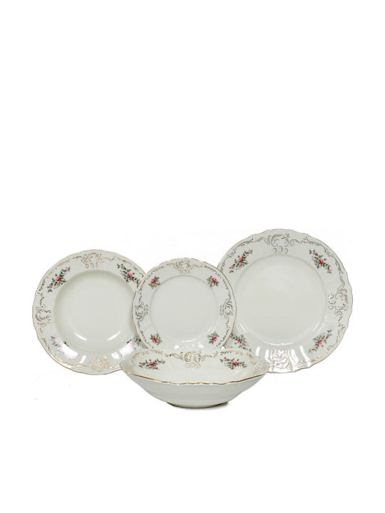 Thun White Porcelain Dinnerware Set 20pcs